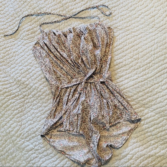 J. Crew Pants - J.crew Roae Vine Romper/swimsuit 12 floral